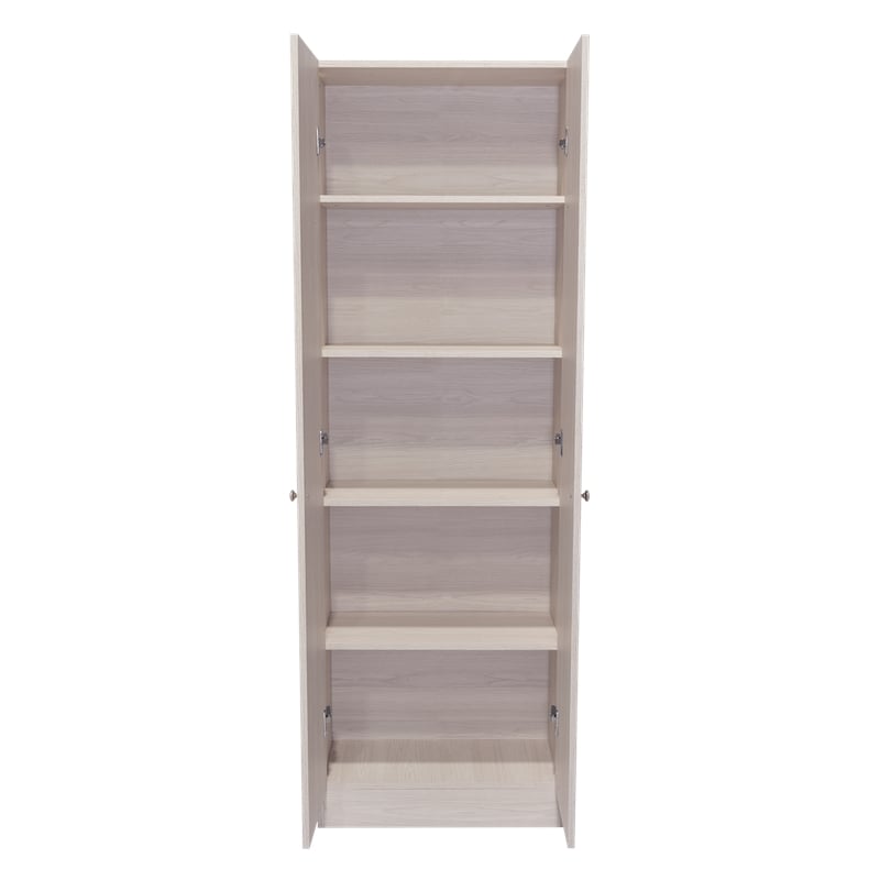 Multistorage Pantry Engineered Wood Pearl