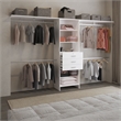 Plego 3 Closet Engineered Wood White