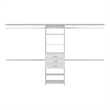 Plego 3 Closet Engineered Wood White