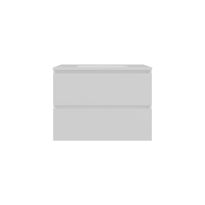 Bathroom Cabinet Opalo  Engineered Wood White