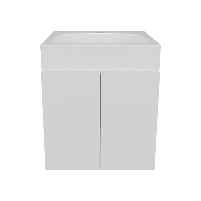 Bathroom Vanity Meka 45 Engineered Wood White