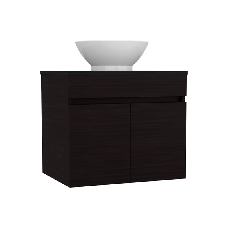 Vessel Sink Vanity Manchester  Engineered Wood Black