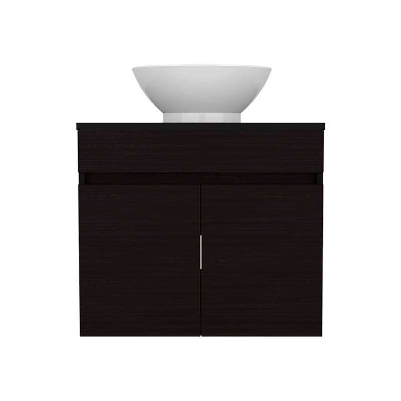 Vessel Sink Vanity Manchester  Engineered Wood Black