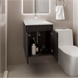 Bathroom Vanity 45 Meka Engineered Wood Black