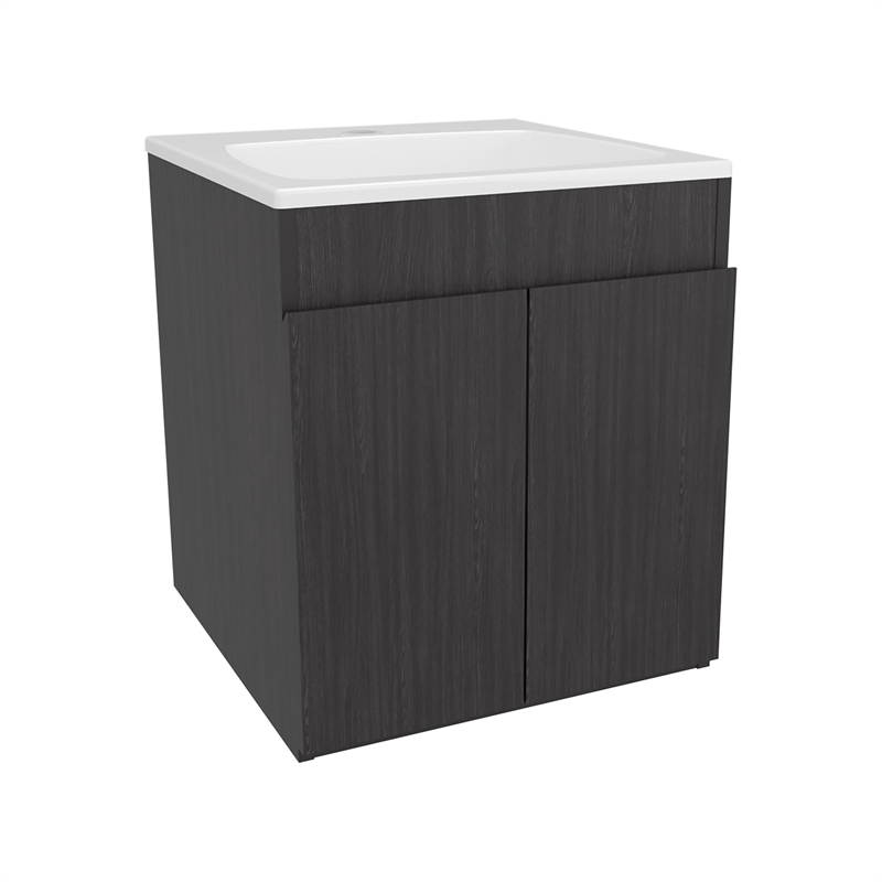 Bathroom Vanity 45 Meka Engineered Wood Black