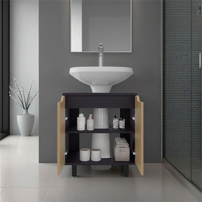 Marlo Under Sink Cabinet  Engineered Wood Multi-Color