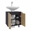 Marlo Under Sink Cabinet  Engineered Wood Multi-Color