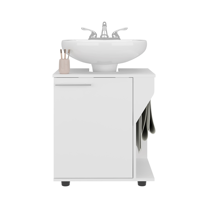 Phillips Under Sink Cabinet Engineered Wood White
