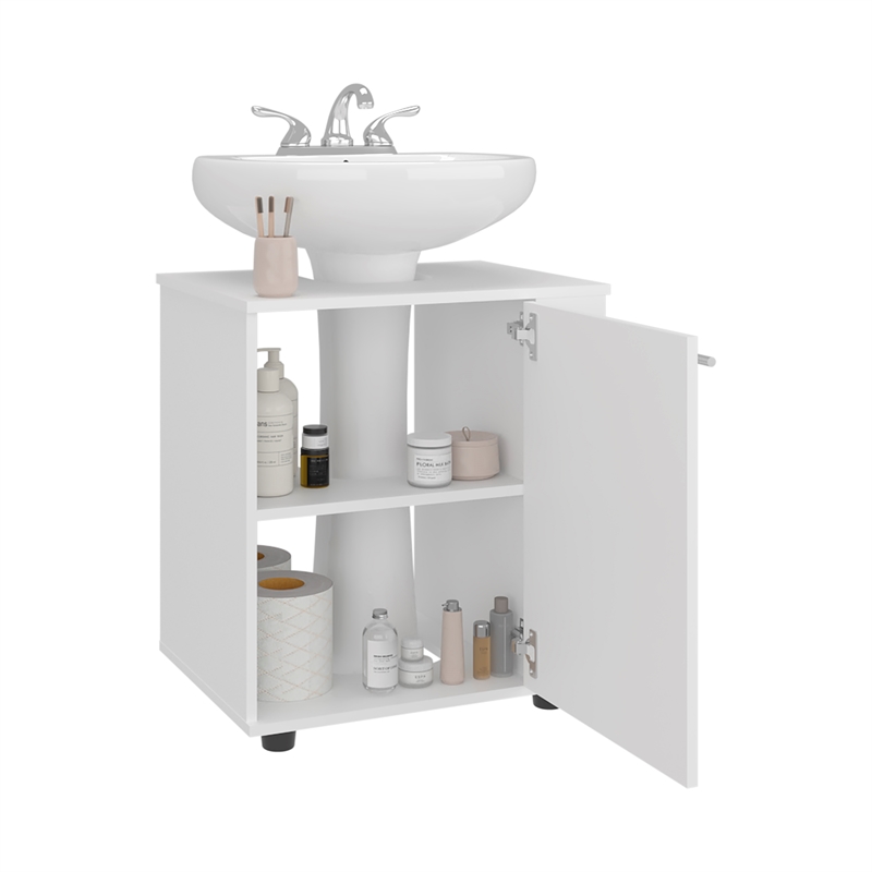 Phillips Under Sink Cabinet Engineered Wood White