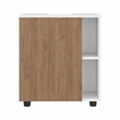 Pascuale Under Sink Cabinet Two Side Shelves Engineered Wood Multi-Color