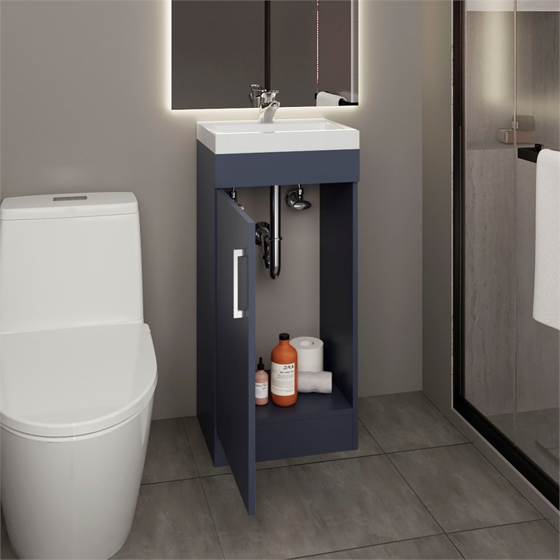 Madrid Bathroom Vanity Engineered Wood Multi-Color