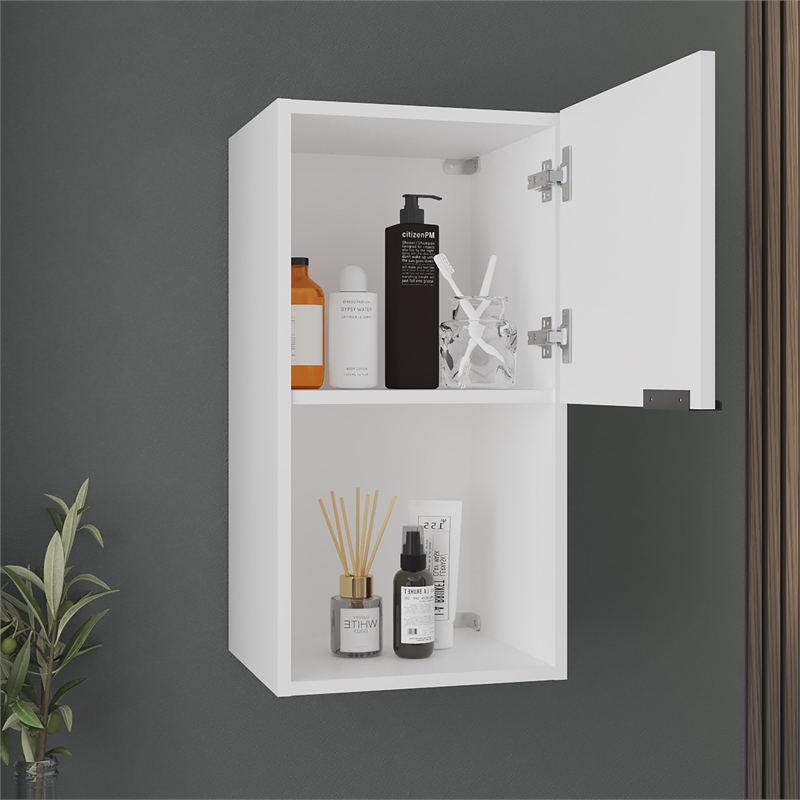 Kaser Medicine Cabinet Engineered Wood White