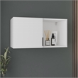 Kaser Medicine Cabinet Engineered Wood White