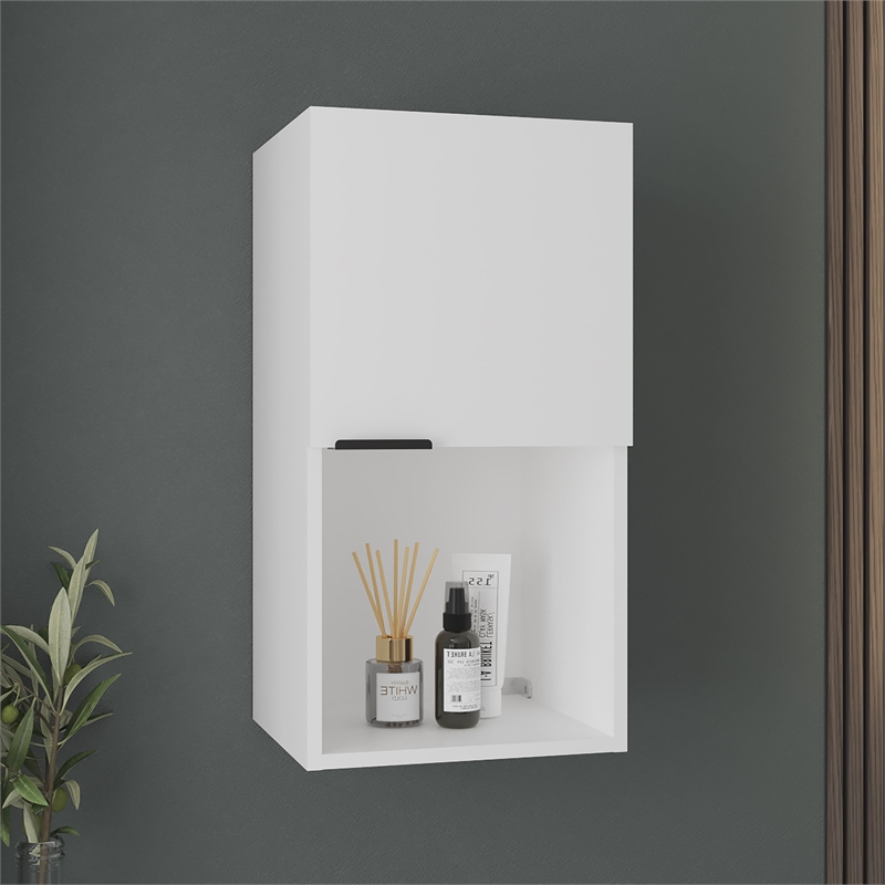 Kaser Medicine Cabinet Engineered Wood White
