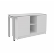 Alfie Rotable Desk 72 Wide Engineered Wood White