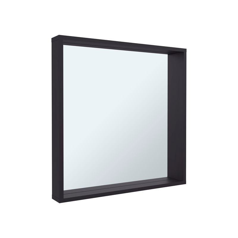 Dakota Medicine Cabinet Engineered Wood Black