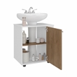 Phillips Under Sink Cabinet Engineered Wood Natural Oak