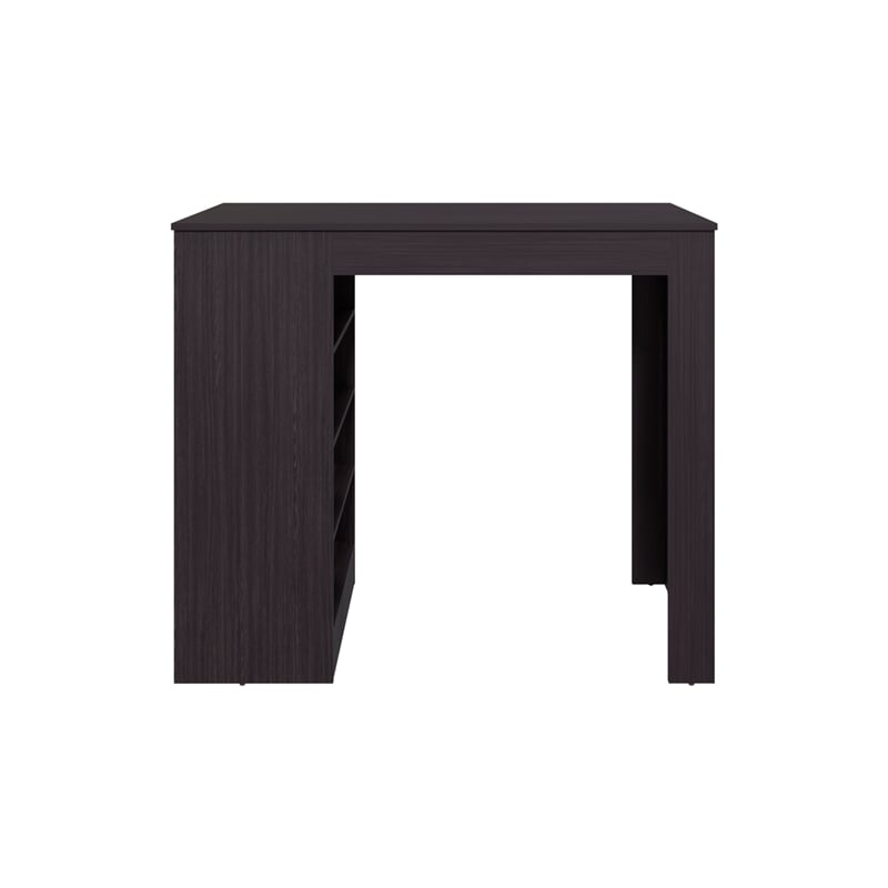 Greer Counter Table Engineered Wood Black
