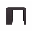 Greer Counter Table Engineered Wood Black