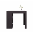 Greer Counter Table Engineered Wood Black