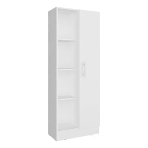 Felch Multistorage Kitchen Pantry Cabinet Engineered Wood White
