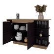 Lumina Modern Kitchen and Bar Counter Table Engineered Wood Multi-Color