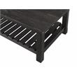 Martin Svensson Barn Door Collection Solid Wood Coffee Table Antique Black