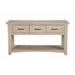 Martin Svensson Home Rustic Collection Sofa Console Wood Table Antique White