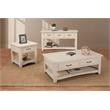 Martin Svensson Home Rustic Collection Sofa Console Wood Table Antique White