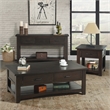 Martin Svensson Home Rustic 3 Drawer Sofa - Console Table Espresso