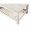 Martin Svensson Barn Door Solid Wood Coffee Table Antique White