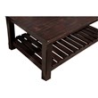 Martin Svensson Barn Door Solid Wood Coffee Table Espresso