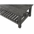 Martin Svensson Barn Door Solid Wood Coffee Table Gray