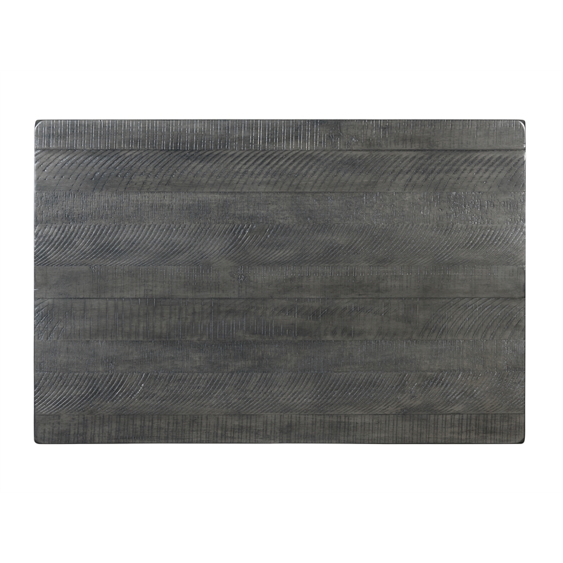 Martin Svensson Barn Door Solid Wood Coffee Table Gray