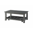 Martin Svensson Barn Door Solid Wood Coffee Table Gray
