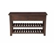Martin Svensson Barn Door Solid Wood Sofa Console Table Espresso