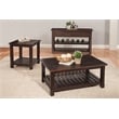 Martin Svensson Barn Door Solid Wood Sofa Console Table Espresso