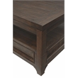 Martin Svensson Home Lisbon Solid Wood Two Drawer Lift-Top Coffee Table Brown