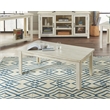 Martin Svensson Home Ventura Solid Wood Coffee Table Antique White