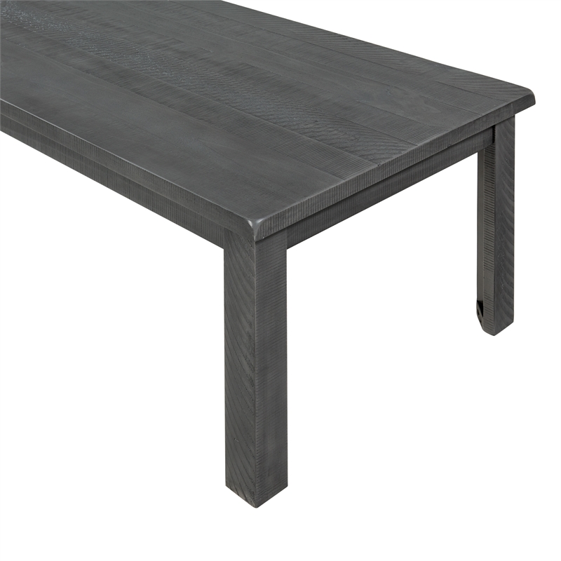 Martin Svensson Home Ventura Solid Wood Coffee Table Gray