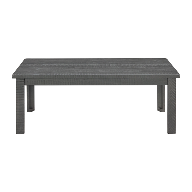 Martin Svensson Home Ventura Solid Wood Coffee Table Gray