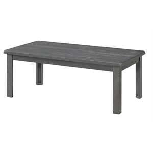 Martin Svensson Home Ventura Solid Wood Coffee Table Gray