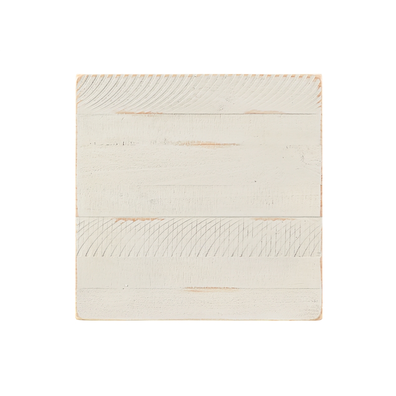 Martin Svensson Home Ventura Solid Wood End Table Antique White