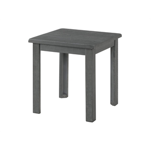 Martin Svensson Home Ventura Solid Wood End Table Gray