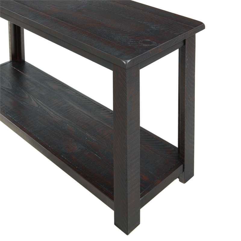 Martin Svensson Home Ventura Solid Wood Sofa Console Table Espresso