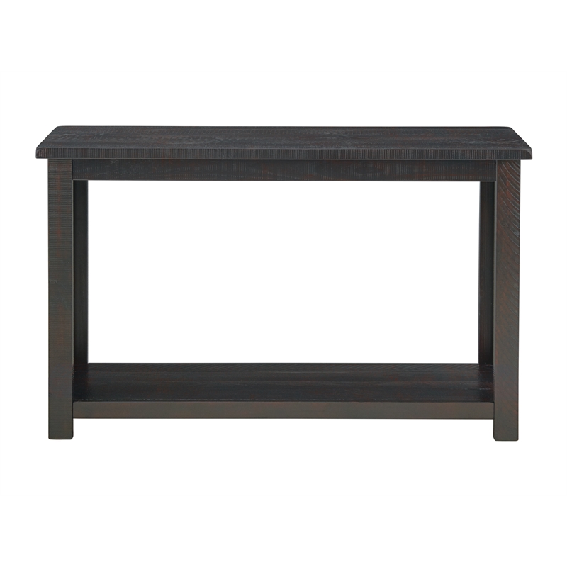 Martin Svensson Home Ventura Solid Wood Sofa Console Table Espresso