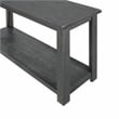 Martin Svensson Home Ventura Solid Wood Sofa Console Table Gray