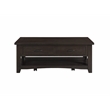 Martin Svensson Home Rustic Solid Wood 2 Drawer Coffee Table Espresso