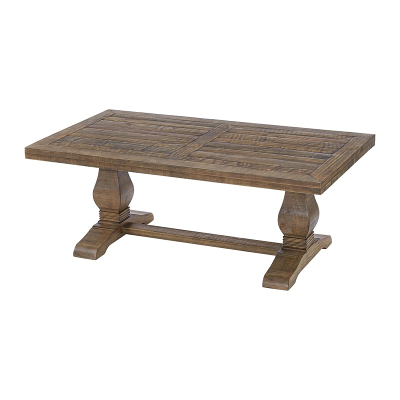 Martin Svensson Home Napa Solid Wood Coffee Table Reclaimed Natural Brown