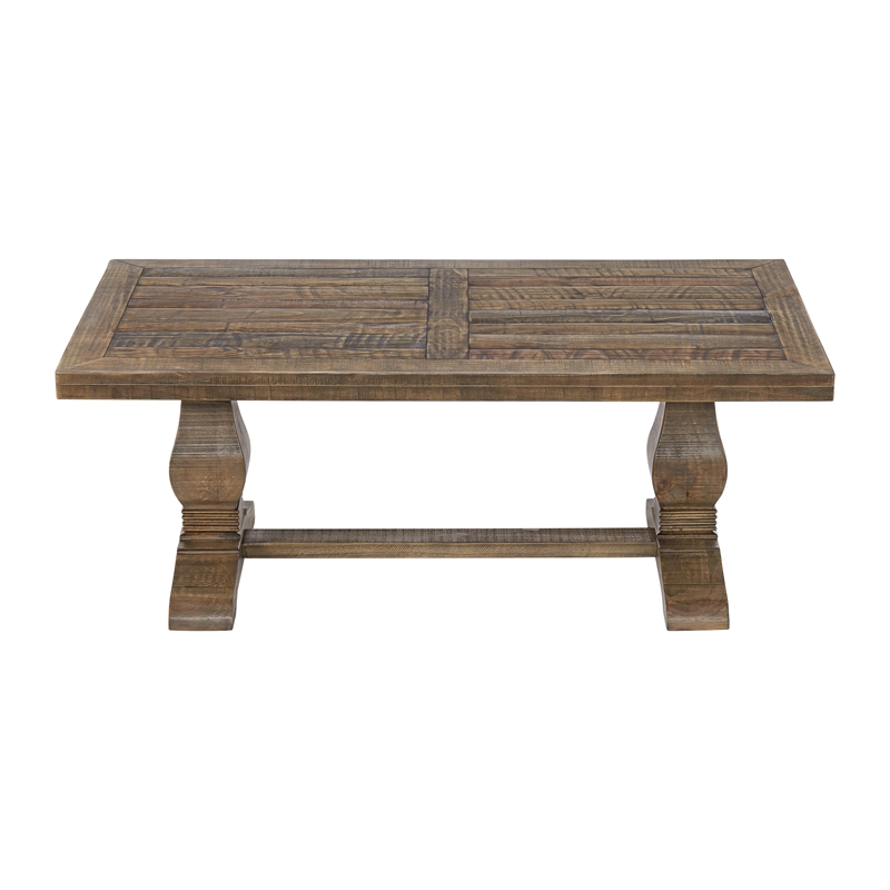 Martin Svensson Home Napa Solid Wood Coffee Table Reclaimed Natural Brown